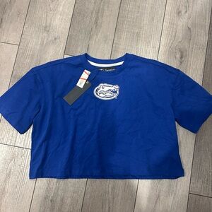 NWT UF Gators crop top. Loose fit. Super cute